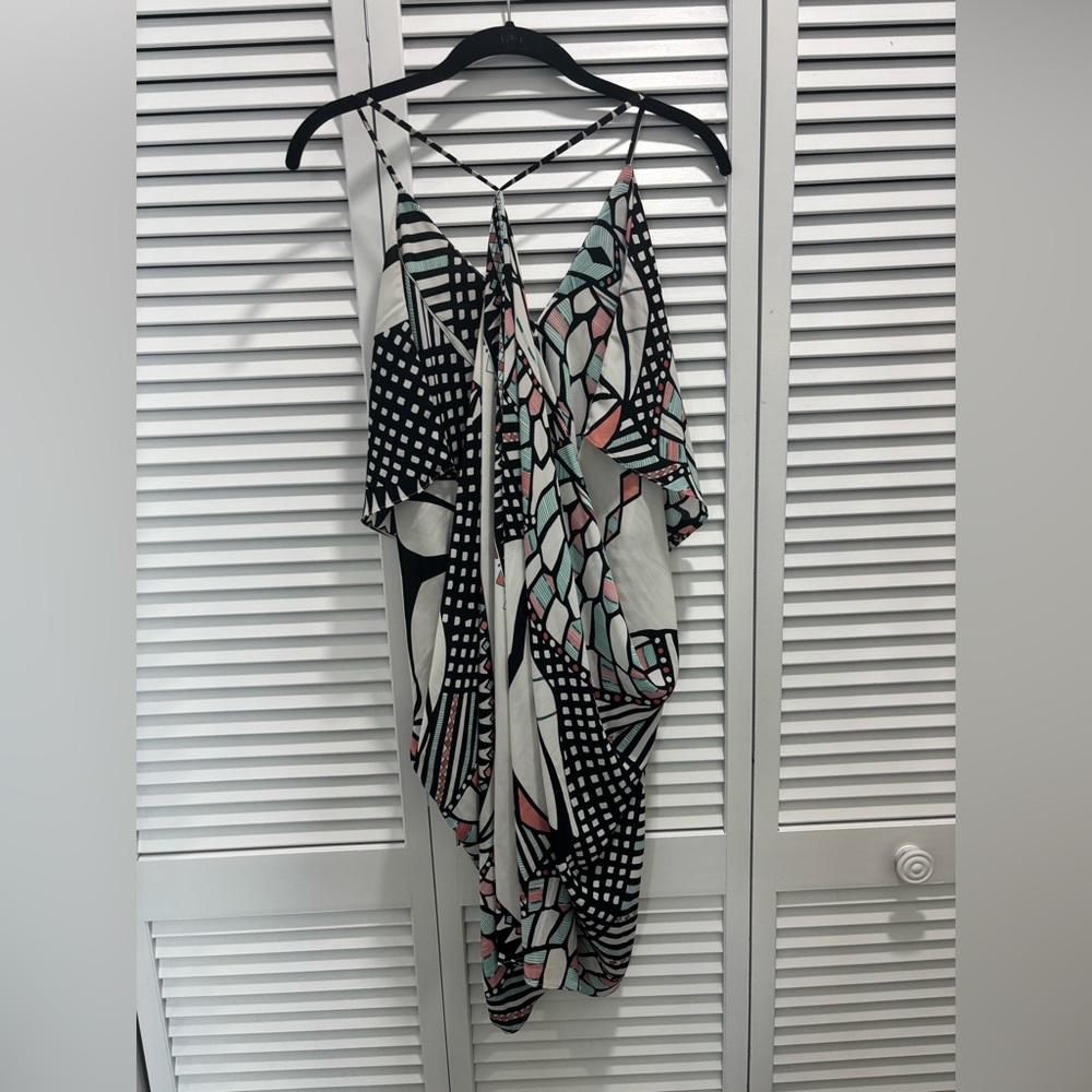 Geometric Patterned Dress - Picture 2 of 2